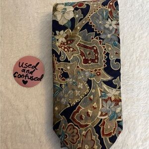 Floral Paisley Tie - Multicolor